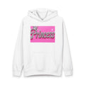 Princess Sparkle Hoodie — Pink Rhinestone "Princess" Graphic Pullover