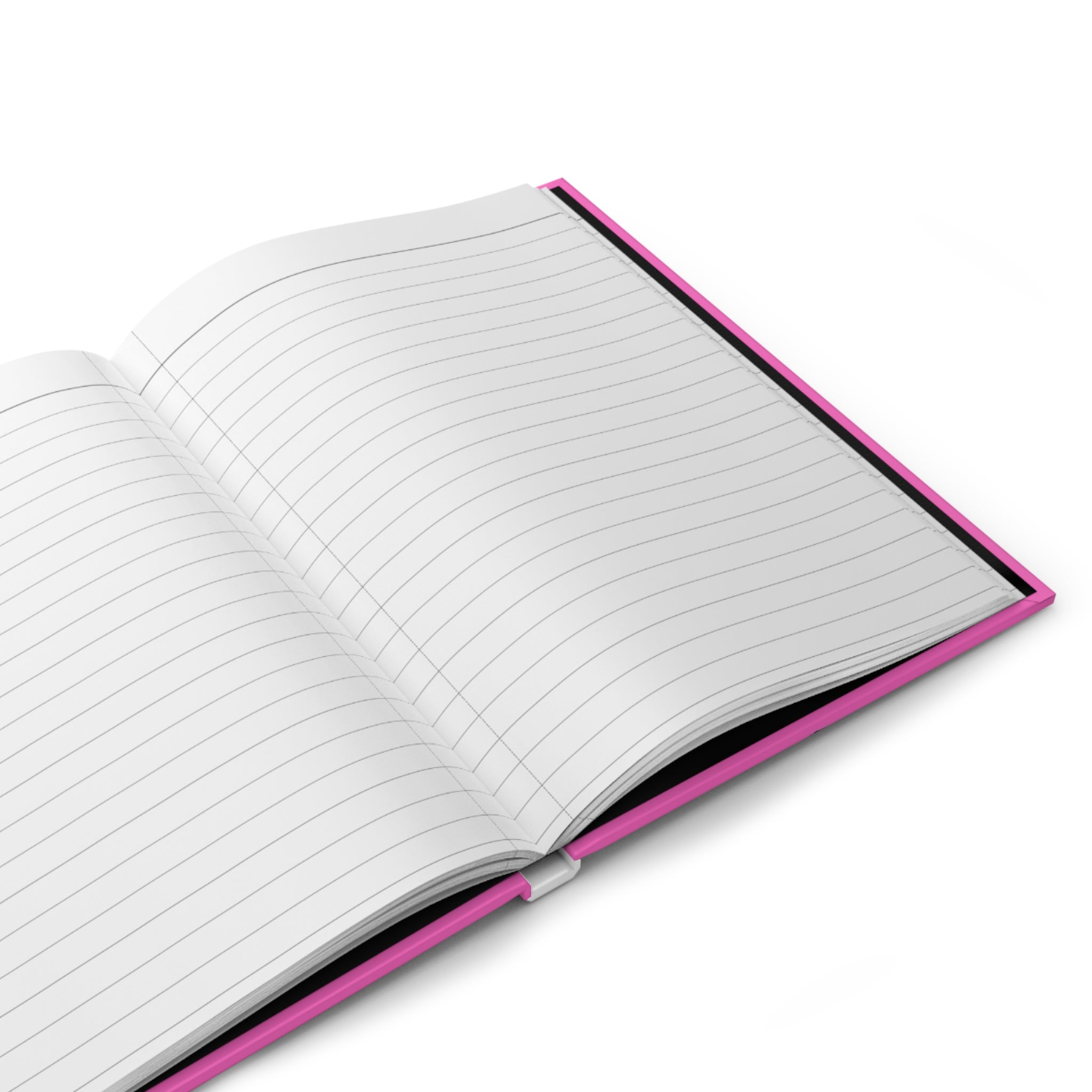 SLAY! Pink Hardcover Journal — Bold Lip Print Notebook for Empowerment & Gifts